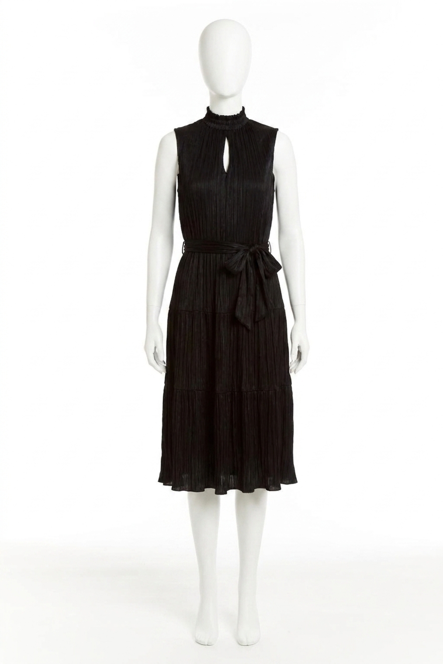 NEW DREW samantha keyhole dress in black